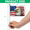 Betsy Ross 1776 2026 Flag, Patriotic with Eagle Handheld American Flag HO82 902918