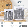 Custom Name Hidden Swear Message Funny Mug Gift For BFF, Coworkers CH07 895944