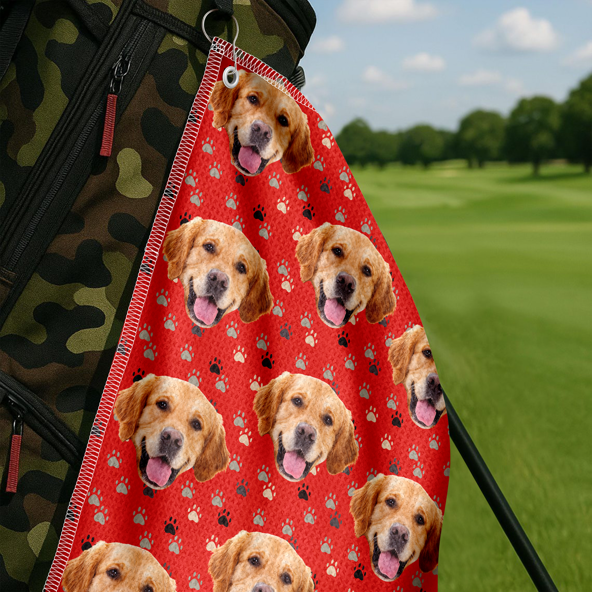 Custom Photo Dog Cat For Sport Player Golf Towel HA75 892562