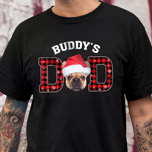 Custom Dog Cat Face Dark Shirt Christmas Gift For Dog Cat Lovers HO82 894398