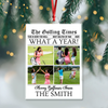 Custom Photo What A Year Acrylic Ornament Christmas Gift For Golf Lovers HO82 894692