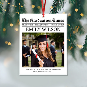 Custom Photo The Graduation Times Acrylic Ornament Gift For Christmas Decoration HA75 897514