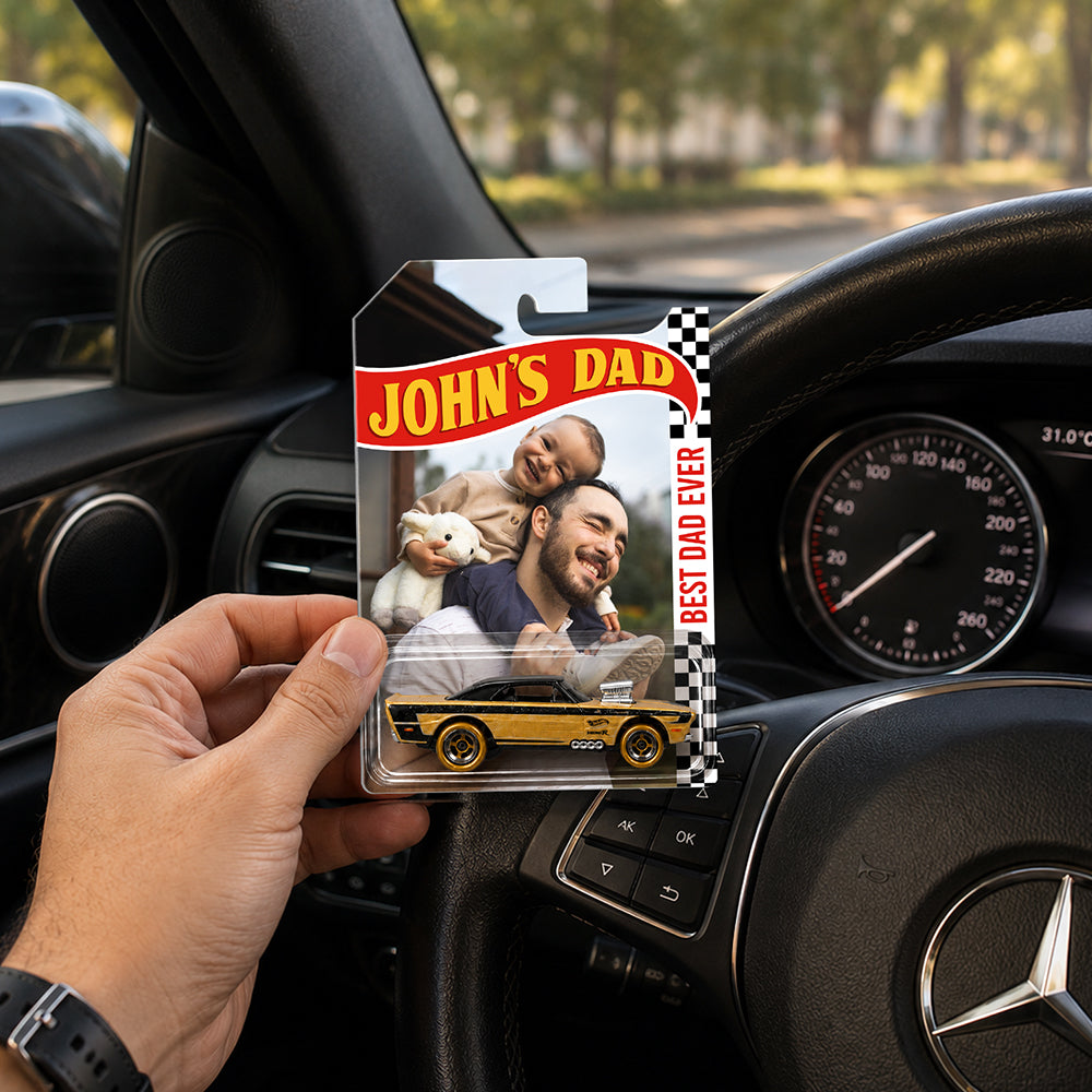 Personalized Dad Wheels Packaging for Dad, Father's Day Custom Collector Gift HA75 921550