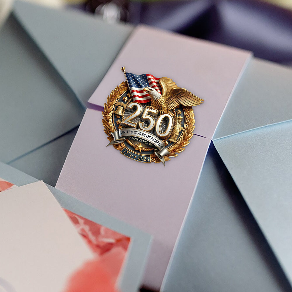 America 250th Anniversary Roll Sticker CH07 910596