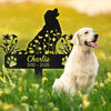 Personalized Dog Garden Stake Memorial Gift For Dog Lovers CH07 896292