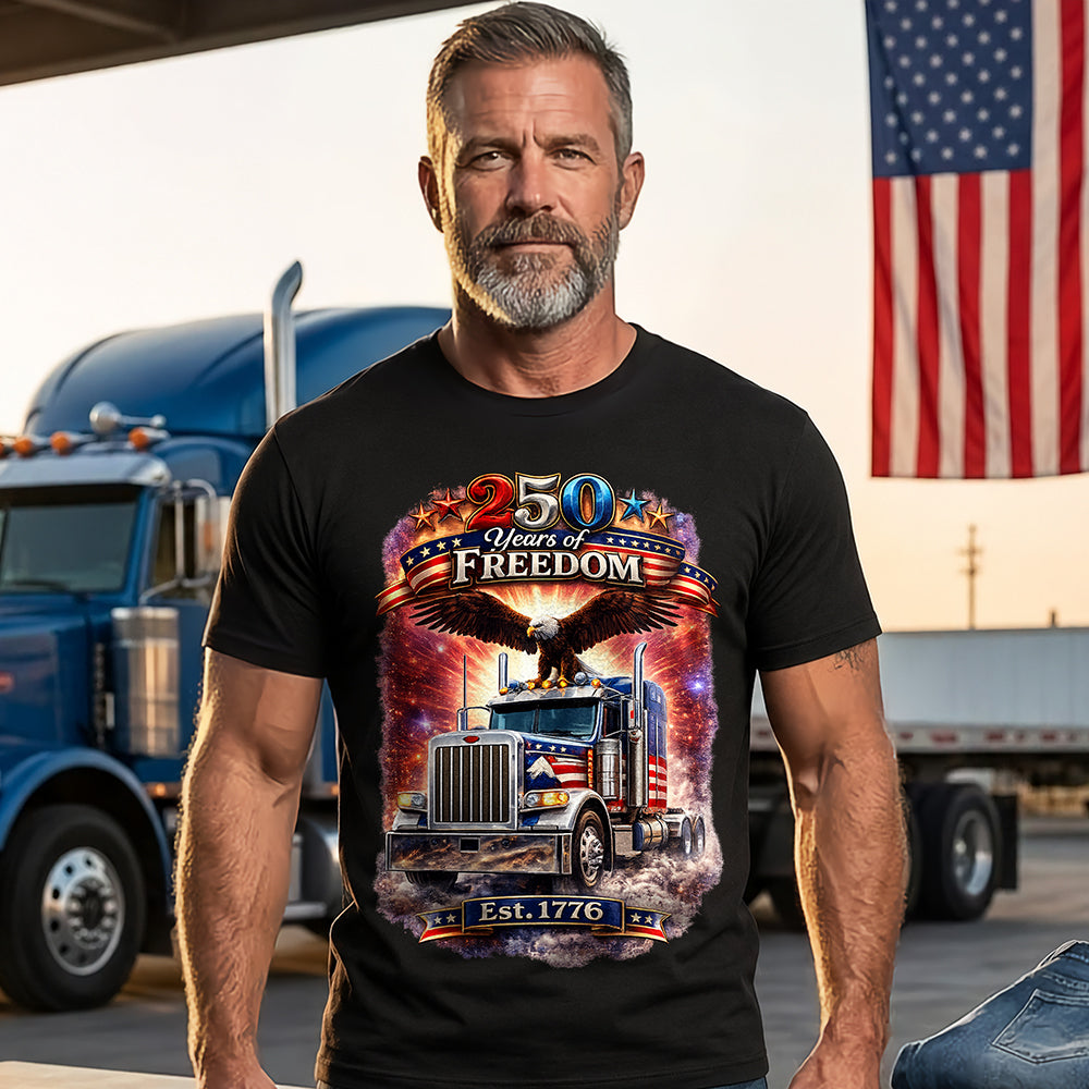 250 Years Of Freedom Trucker Shirt TH10 169795