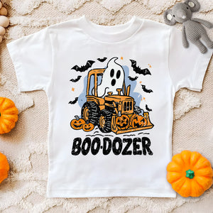 Boo-Dozer Funny Halloween Kid Shirt HA75 897538