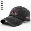 Custom Name US 250 Years Anniversary Eagle Embroidered Baseball Cap HO82 901698