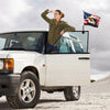 Patriotic American Eagle Independence American Car Flag HO82 900948
