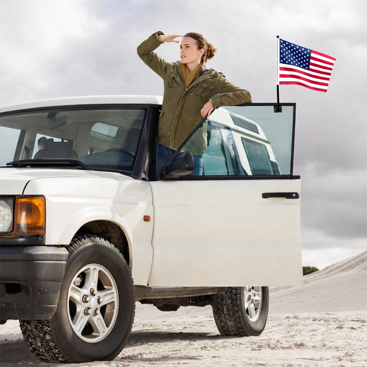 American Flag Car Flag, For Patriotic Parades and Celebrations HO82 900952
