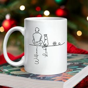 Me and My Fur Babies- Personalized Pet & Owner White Mug CH07 899958