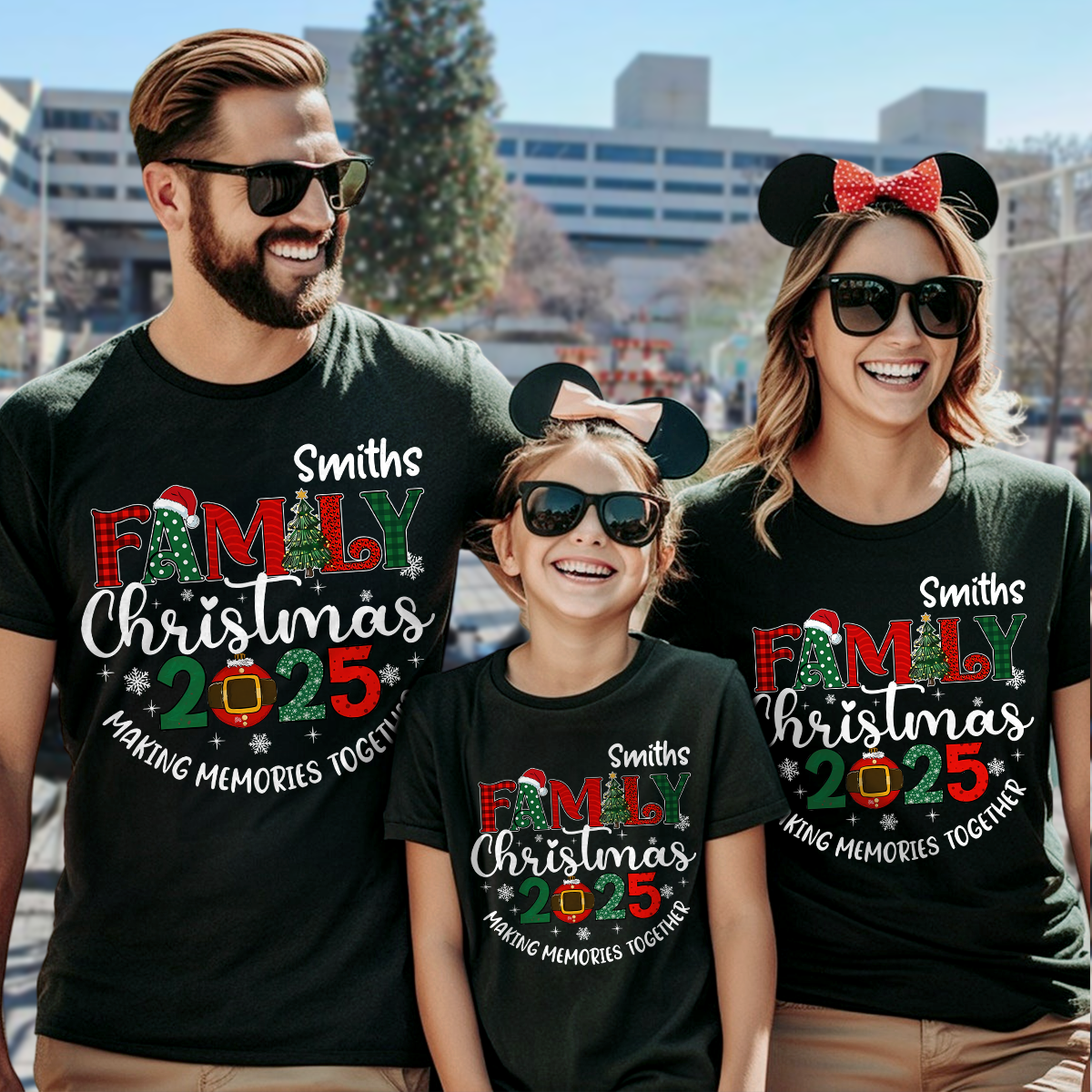 Making Memories Together  - Personalized Shirt Christmas Gift For Family HO82 900032