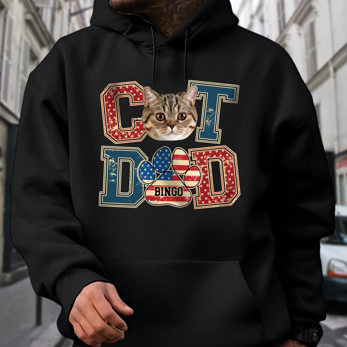 Custom Photo Best Cat Dad Shirt Gift For Father's Day, Cat Owners, Cat Lovers HO82 894040