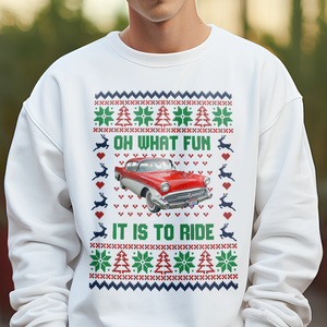 Custom Car Photo Oh What Fun It Is To Ride Bright Shirt Gift For Car Lover HA75 898148