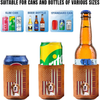 Custom Photo Best Dog Dad Ever Leather Can Cooler Holder Gift For Dog Lovers HO82 894108