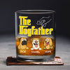 The DogFather Personalized Rock Glass Gift For Dog Lovers CH07 895648