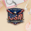 Personalized Faith, Family & Freedom 250 Years America Acrylic Keychain HA75 921016