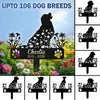 Personalized Dog Garden Stake Memorial Gift For Dog Lovers CH07 896292