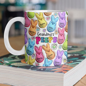 Easter Bunny Vibrant 3D Inflated Effect Mug Personalized Gift For Mother's Day HO82 893560