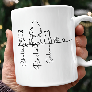 Me and My Fur Babies- Personalized Pet & Owner White Mug CH07 899958
