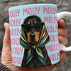 Custom Dog Photo Watercolor Print Full Mug - Personalized Pet Mug, Custom Dog Lover Gift for Family & Friends CH07 180094