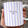 Personalized Custom Name Stripe Mug For Family TH10 170901