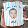 Custom Baby Face Happy Birthday Print Full Mug Gift For Dad, Mom HA75 921730