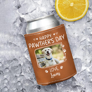 Custom Dog Cat Photo Happy Pawther’s Day Can Cooler Holder HA75 892554