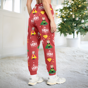 Custom Face Kid Best Mom Ever, Best Dad Ever Sweatpants HA75 897010