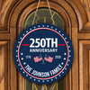 Custom Family Name 250th Anniversary 1776-2026 America Door Sign TH10 898741