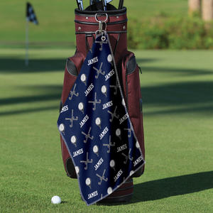 Golf Custom Name - Personalized Golf Towel Gift For Golf Lovers HA75 892590