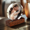 You & Me We Got This - Custom Couple Photo Round Acrylic Frame Block Anniversary Gift CH07 896032