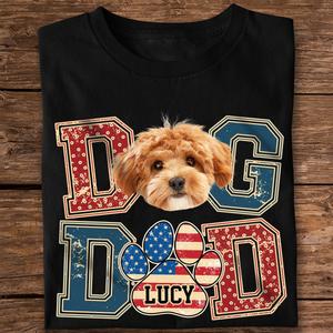 Custom Photo Best Dog Dad, Best Scooper Shirt Gift For Father's Day, Pet Owners, Pet Lovers HO82 894030