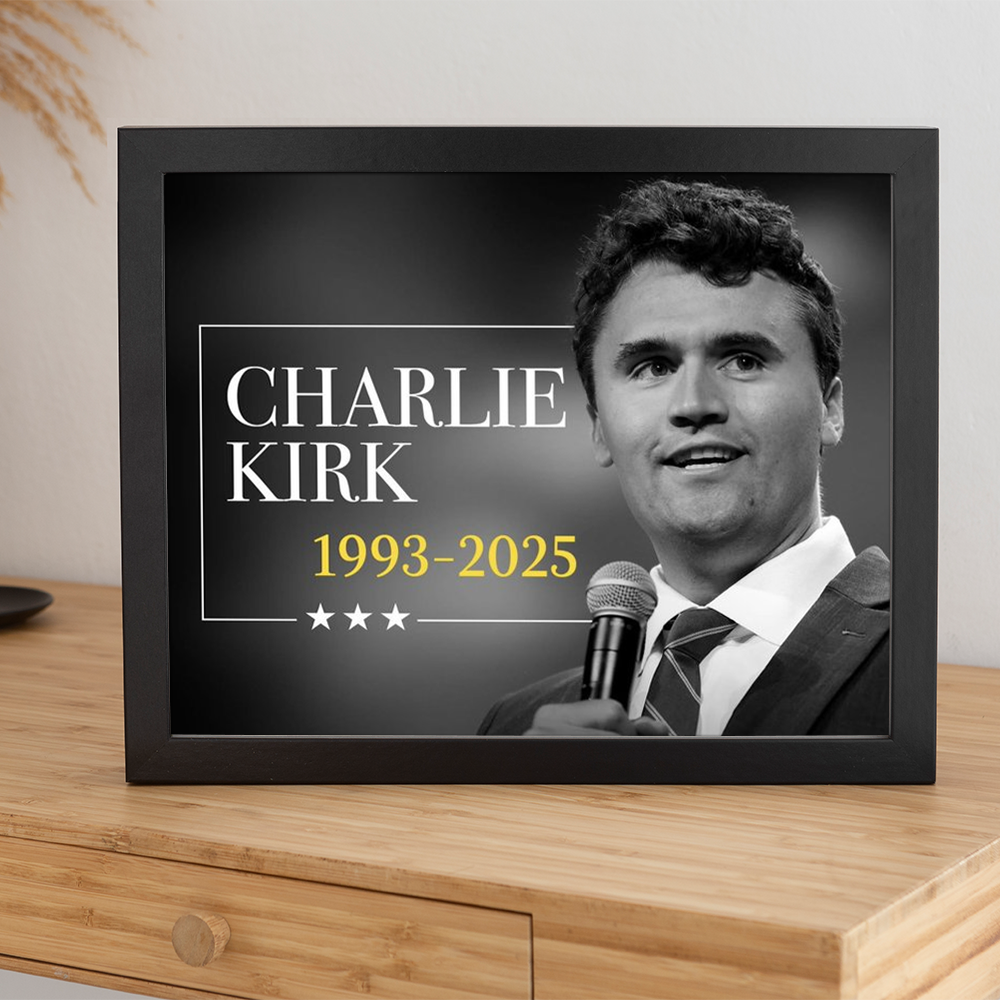 Charlie Kirk Memorial Pictrure Frame TH10 64413