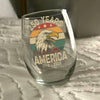 USA 250 Years Wine Glass TH10 894621