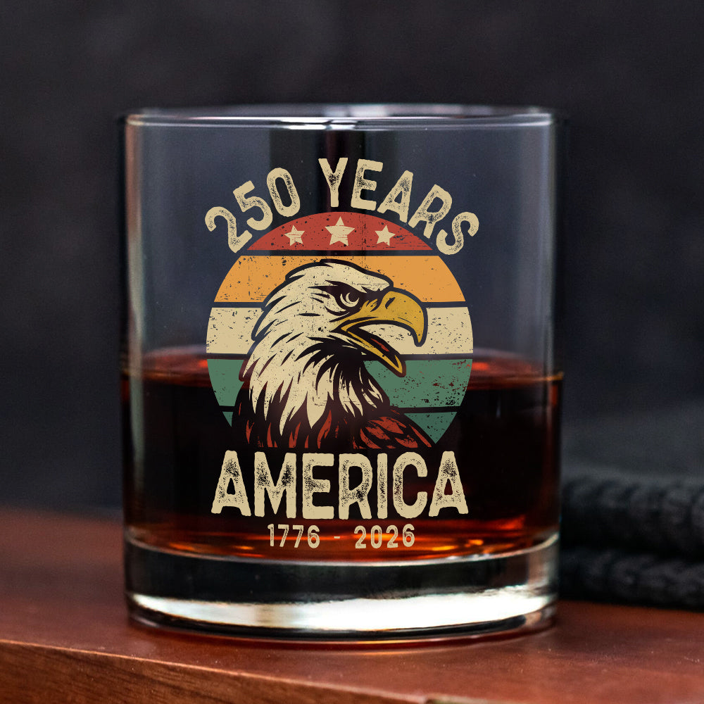 America 250 Years Whiskey Glass TH10 894619