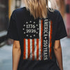250 Years America Flag 250th Birthday 1776-2026 Dark Shirt HO82 894782