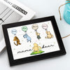 Custom Mama Grandma Bear With Kids Picture Frame Gift For Mother’s Day HO82 893530