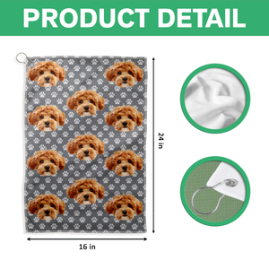 Custom Photo Dog Cat For Sport Player Golf Towel HA75 892562