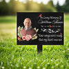 Custom Memorial Photo - Your Wings Were Ready But My Heart Was Not Garden Stake CH07 895400
