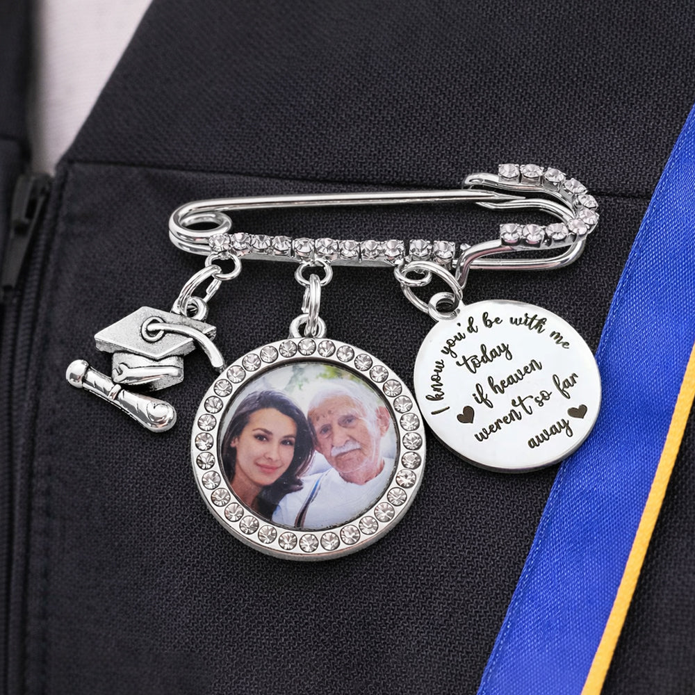 Personalized Photo 2026 Graduation Cap Memorial Tassel Picture Lapel Pin HA75 921076