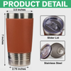 Best Dad Ever Leather Tumbler Gift For Dad TH10 894053