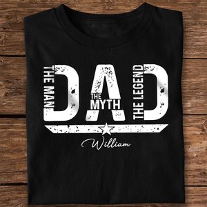 The Man The Myth The Legend For Dad Dark Shirt TH10 894039