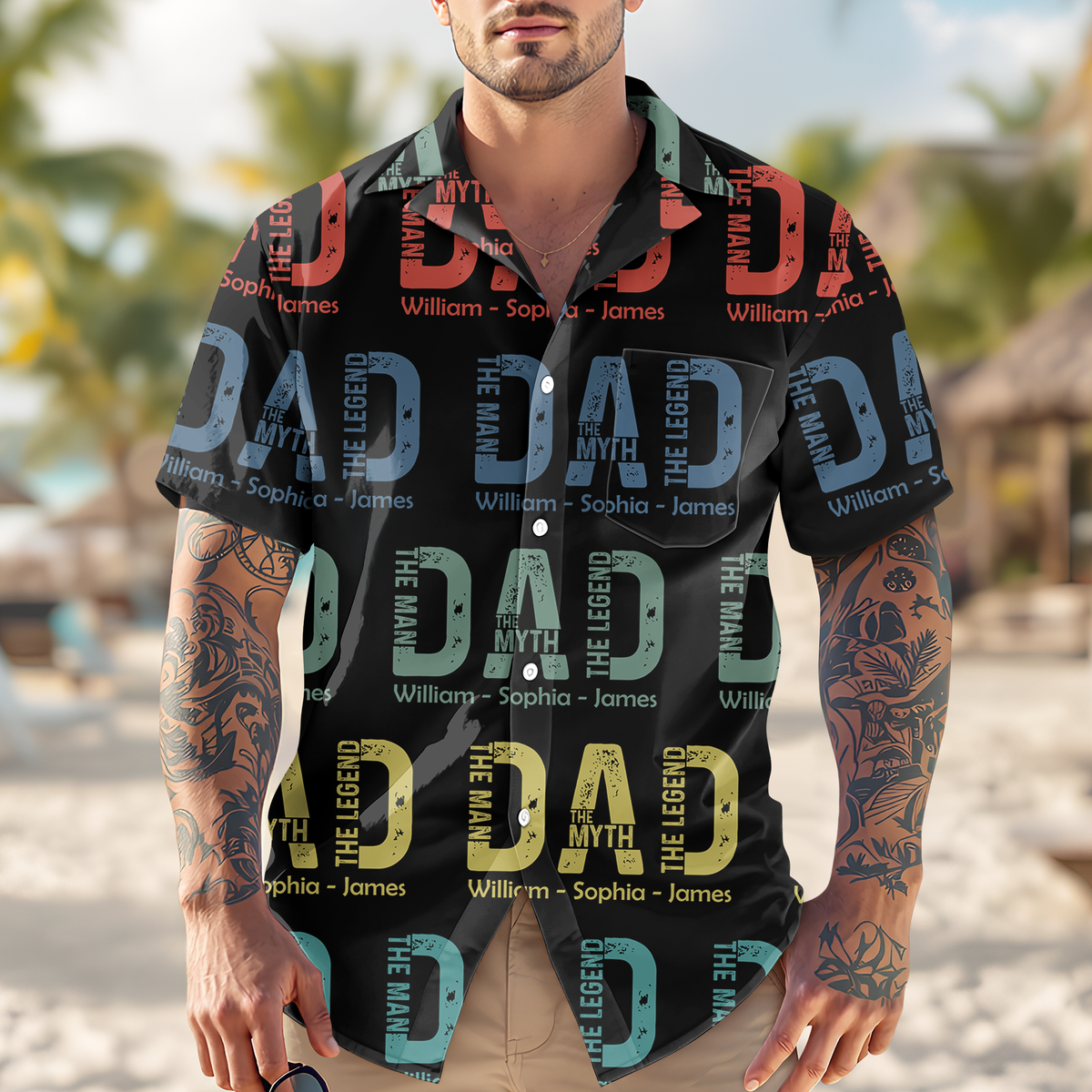 The Man The Myth The Legend Hawaii Shirt For Dad TH10 894041