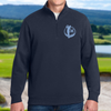 Custom Initial Name Embroidered Quarter Zip Sweater Gift For Golf Lovers CH07 910020