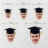 Custom Face Photo Roll Sticker Graduation Gift TH10 898793