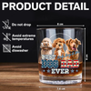 Custom Photo Best Dog Dad Ever Dog Whiskey Glass Gift For Dad HO82 893930