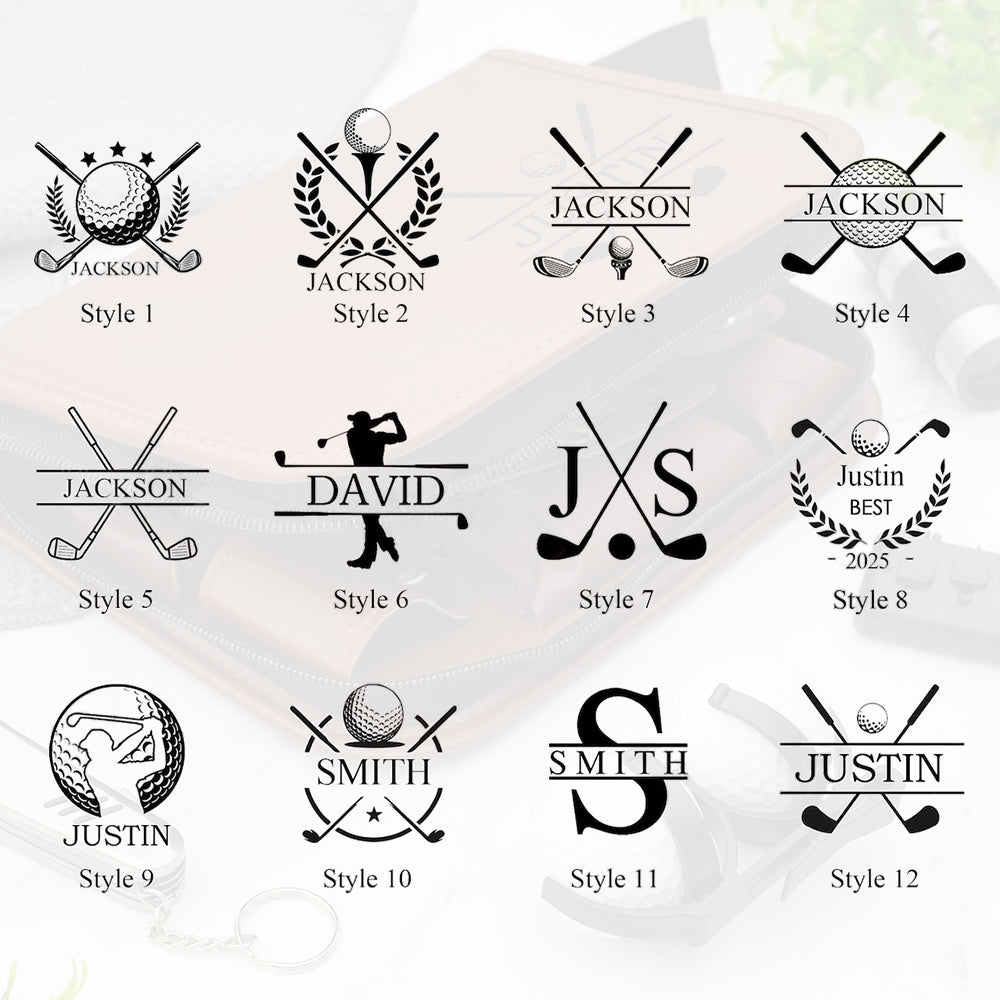 Personalized Golf Gift Set Engraved Accessories for Golfer, Golf Ball Marker HA75 898498