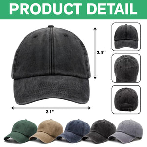 Free For America 250 Years Washed Denim Baseball Cap TH10 894593