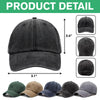 Personalized 250 Years USA Washed Cap with Embroidered American Flag, Patriotic Embroidered Baseball Cap HO82 901092